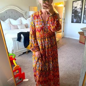 Anthropologie maxi dress